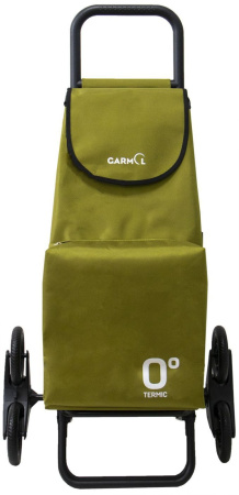 Тележка с сумкой TRAVEL termic шасси G3х3 (218TG3х3) (218TG3x3 TRA C-727, зеленый)